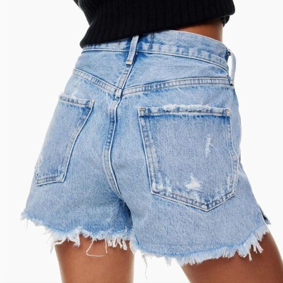 AGOLDE Jaden Jean Short in Swapmeet Blue size 25 - Picture 5 of 16